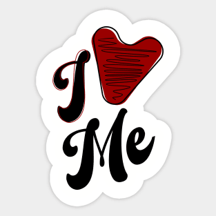 I love Me Sticker